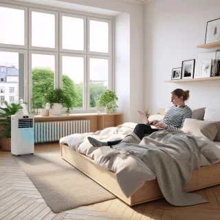 Auronic Mobiele Airco 7000 BTU 3-in-1