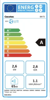 Cecotec 08173 mobiele airconditioner