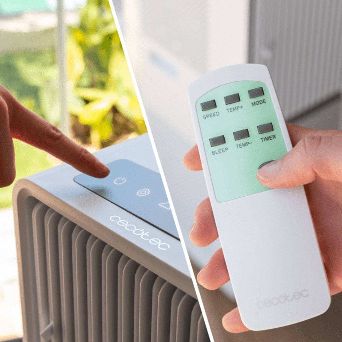 Wat vinden we goed aan de Cecotec Forceclima 7150 Style Draagbare Airco Transparant