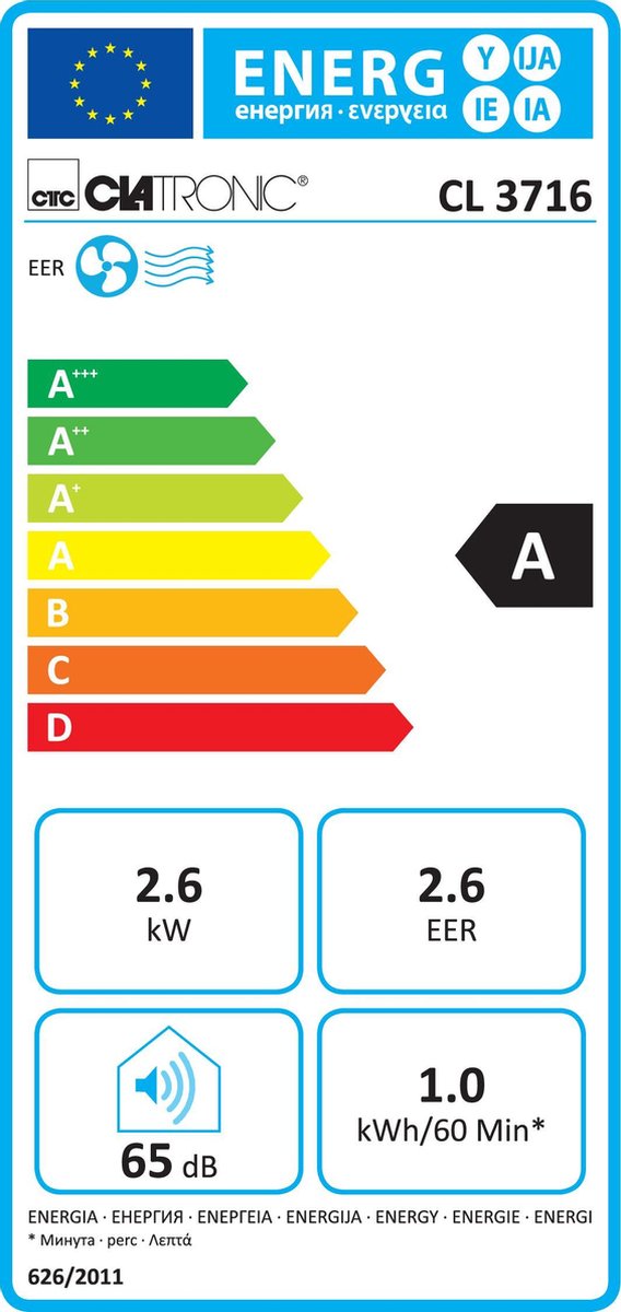 Wat vinden we goed aan de Clatronic CL 3716 Wi-Fi Mobiele Airco
