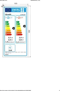 Climadiff CLIMA12KR1 mobiele airconditioner 12.000 BTU