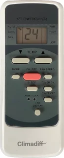Climadiff CLIMA7K1 Mobiele Airconditioner 7.000 BTU Wit