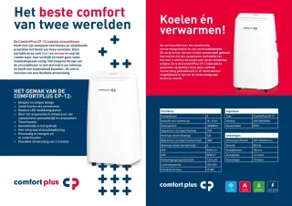 ComfortPlus CP-12 Mobiele Airco 3,5 kW