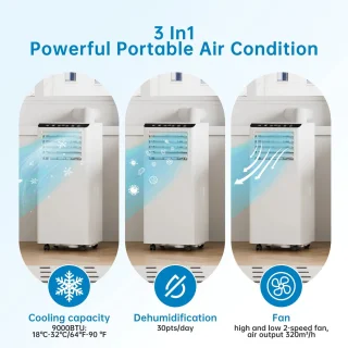CoolAir Draagbare Airconditioner