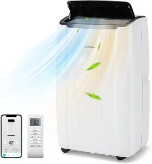COSTWAY 14.000 BTU: krachtige mobiele airco met slimme bediening