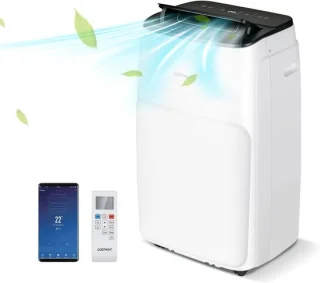 Costway mobiele airconditioning met afvoerslang 12000 BTU