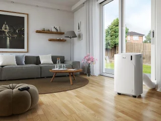 De'Longhi PAC EM77 Mobiele Airco Wit
