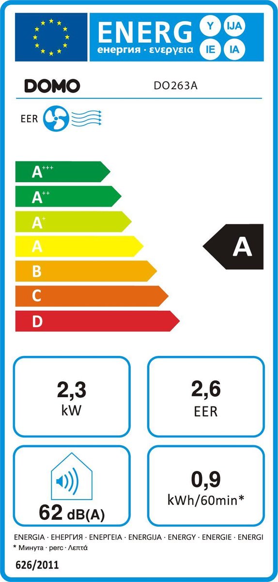 Wat vinden we goed aan de Domo DO263A Mobiele Airco