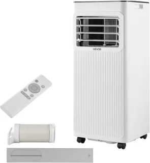 Draagbare airco 7000 btu wit