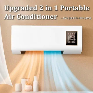 Draagbare airco mobiele unit 12.000 BTU wit