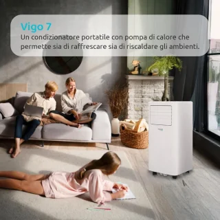 Draagbare airconditioner 7000 BTU