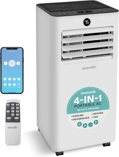 Compacte 10.000 BTU alleskunner: koel, verwarm en ontvochtig het hele jaar