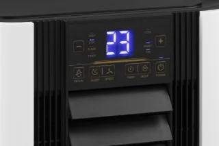 Dreamhouse Mobiele Airconditioner 9000 BTU Wit/Zwart