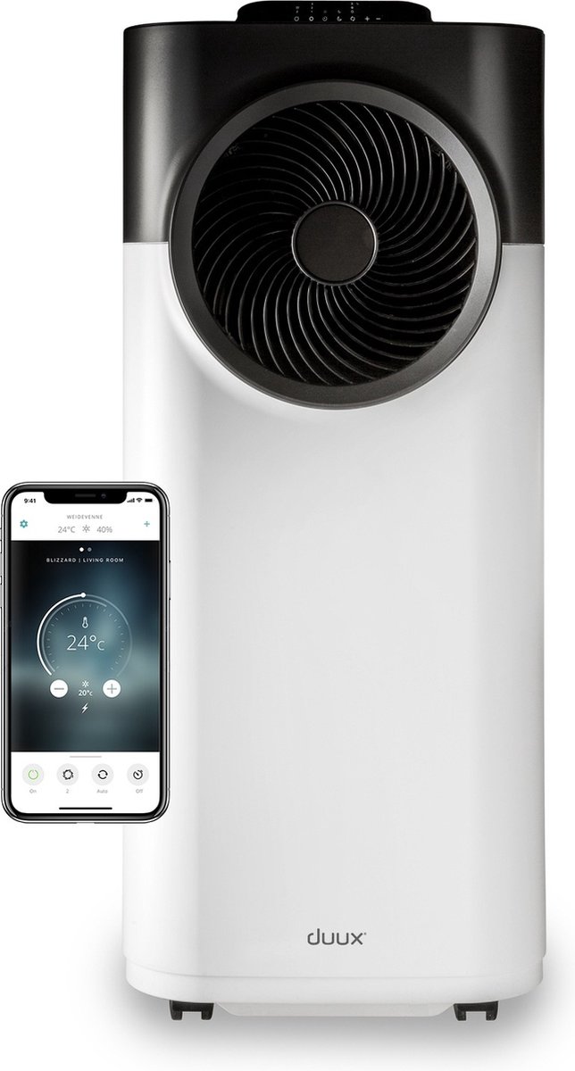 Duux Blizzard Smart Mobiele Airco 12.000 BTU