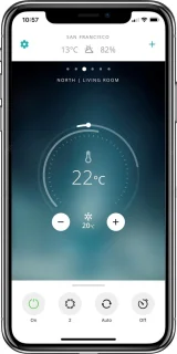Duux North Smart Mobiele Airco - Grijs