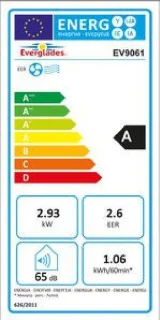 Everglades EV9061 10000 BTU airco mobiel