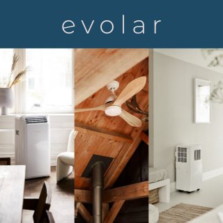 Evolar EVO-09CW Mobiele Airco 9000 BTU