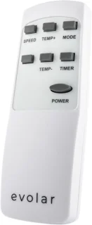 Evolar EVO-09CW Mobiele Airco 9000 BTU