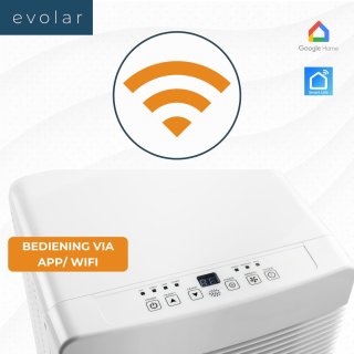 Evolar EVO-09CW Mobiele Airco 9000 BTU