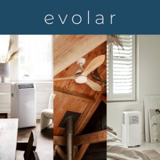 Evolar EVO-7000CW Mobiele Airco 3-in-1 7000 BTU