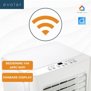 Evolar EVO-7000CW Mobiele Airco 3-in-1 7000 BTU