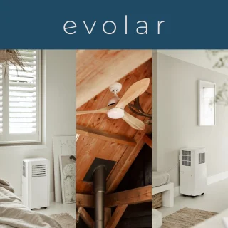 Evolar EVO-9000CW Mobiele Airco 9000BTU