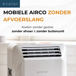 Evolar EVO-ES9000 Mobiele Airco 9000 BTU WiFi