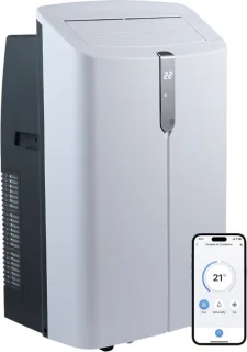 Evolar mobiele smart airco 12000 BTU koelen en verwarmen EVO-PAC12CHW