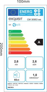 EXQUISIT CM30953WE Mobiele Airco Wit