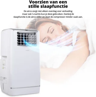 FlinQ Slimme Mobiele Airco 13.000 BTU
