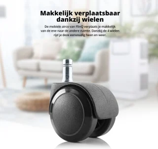 FlinQ Slimme Mobiele Airco 13.000 BTU