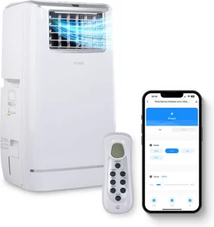 FlinQ Slimme Mobiele Airco 13.000 BTU