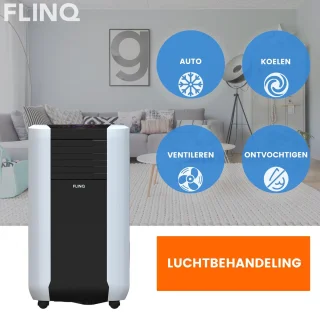 FlinQ Slimme Mobiele Airco 15000 BTU