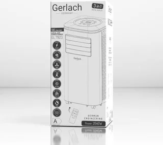 Gerlach GL 7923 3-in-1 Mobiele Airco 9000 BTU Wit