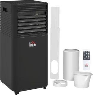 HOMCOM draagbare airconditioner: compacte koeling voor kleine ruimtes