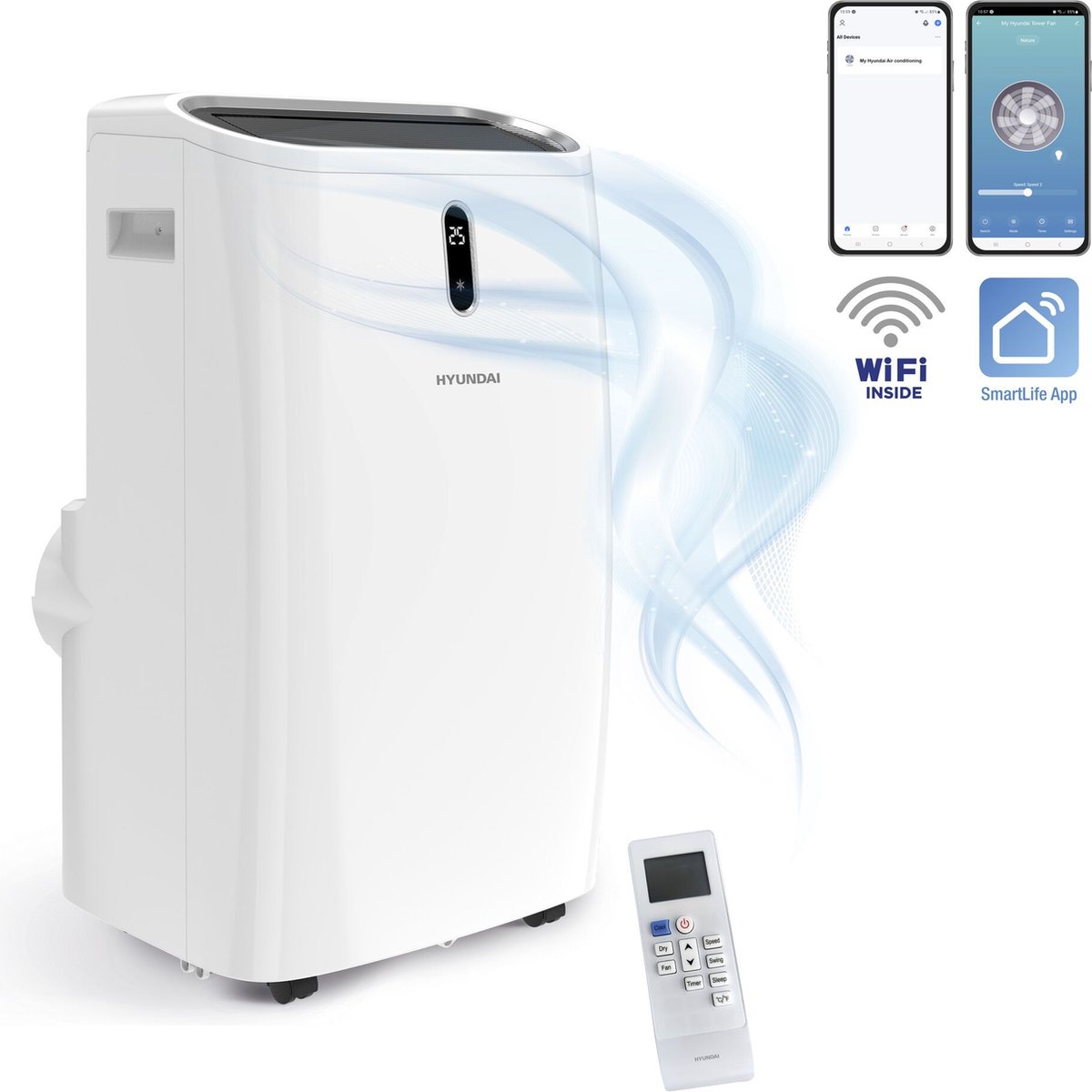 Hyundai Mobiele Airco 16000BTU 3-in-1