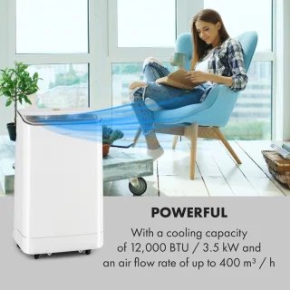 Klarstein 12000 BTU Mobiele Airconditioner 4-in-1