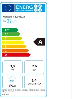Klarstein 12000 BTU Mobiele Airconditioner 4-in-1
