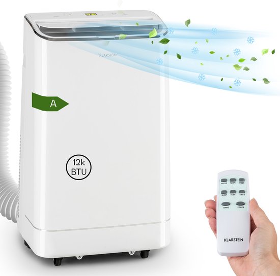 Klarstein 12000 BTU Mobiele Airconditioner 4-in-1 review