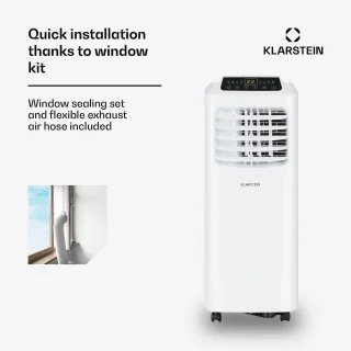 Klarstein 3-in-1 mobiele airconditioner 9000 BTU