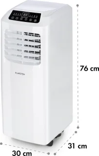 Klarstein 3-in-1 mobiele airconditioner 9000 BTU