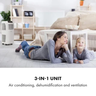 Klarstein 3-in-1 mobiele airconditioner 9000 BTU