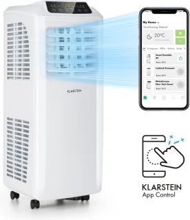 Klarstein 3-in-1 mobiele airconditioner 9000 BTU