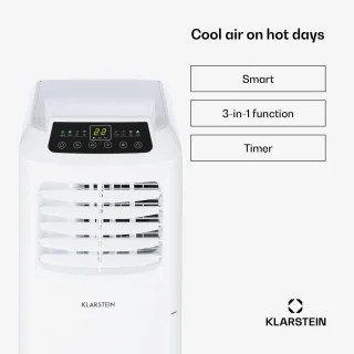 Klarstein 3-in-1 mobiele airconditioner 9000 BTU