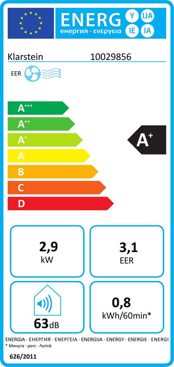 Wat vinden we goed aan de Klarstein 4-in-1 Mobiele Airconditioner 10000 BTU