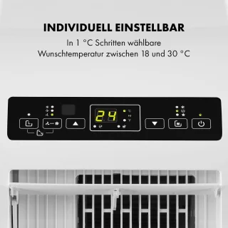 Klarstein 4-in-1 Mobiele Airconditioner 10000 BTU
