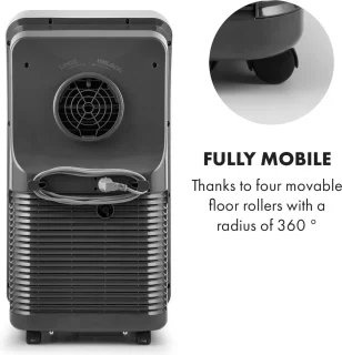 Klarstein 4-in-1 Mobiele Airconditioner 9000 BTU