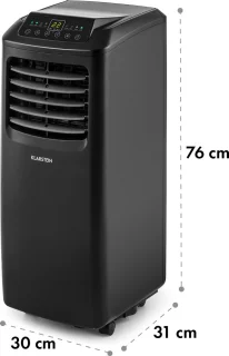 Klarstein 9000 BTU mobiele airconditioner 3-in-1