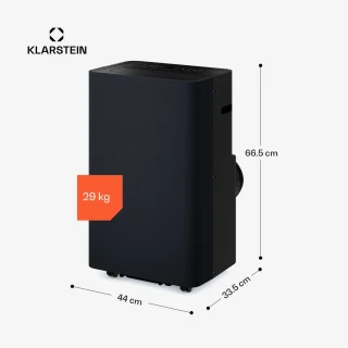 Klarstein AireLux Draagbare Airconditioner 14.000 BTU Donkergrijs