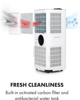 Klarstein mobiele airconditioner 10000 BTU